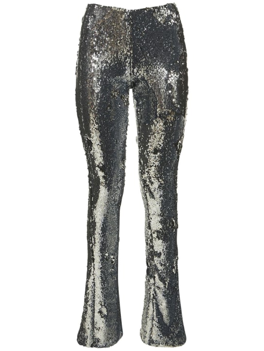 Marques'Almeida: Pantaloni bootcut con paillettes