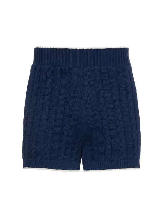 EGONlab - Shorts in maglia di cotone