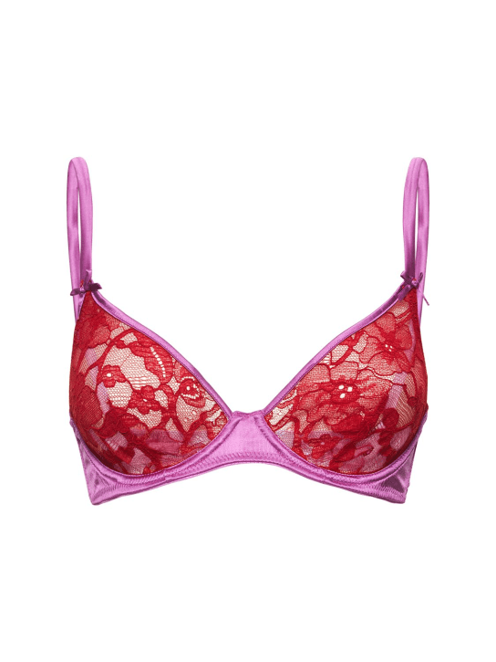 Fleur Du Mal - Soutien-gorge doublé en dentelle Magnolia