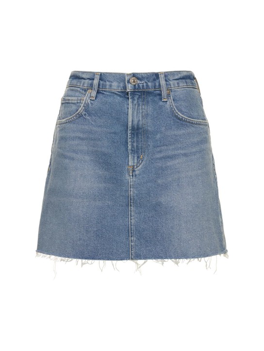 CITIZENS OF HUMANITY: Minifalda de denim de algodón
