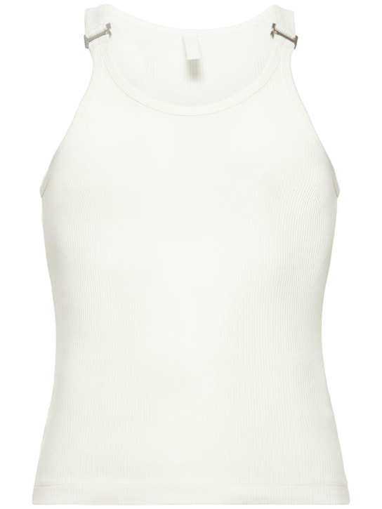 Dion Lee - Débardeur en coton côtelé E-Hook