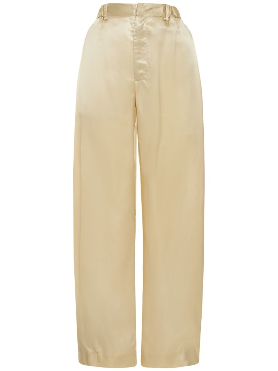 Deveaux - Weite Hose aus Cuprosatin „Chloe“