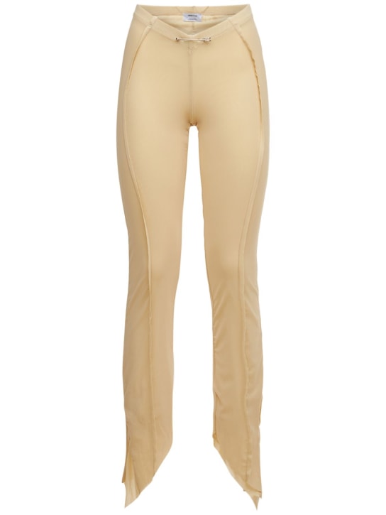 Sami Miro Vintage: Asymmetric mesh pants