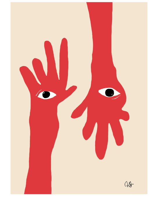 Paper Collective: Affiche Hamsa Hands