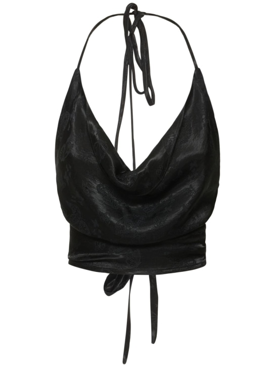 Musier Paris - Top Dani in viscosa con schiena scoperta