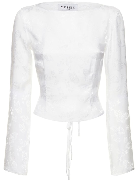 Musier Paris - Top Carmen jacquard