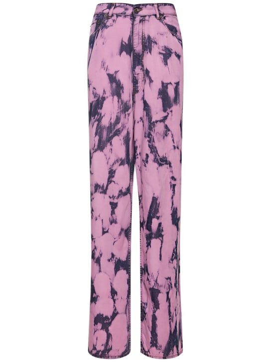 Darkpark: Pantalon large fluide imprimé Alice