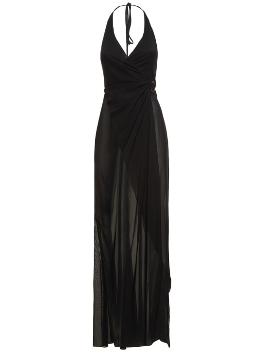 Louisa Ballou - King tide stretch chiffon long dress