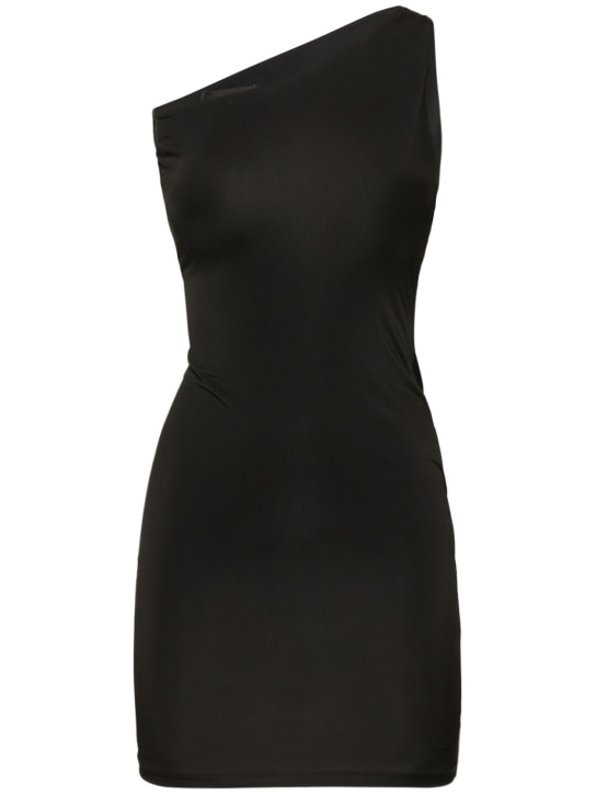 Louisa Ballou: Short dress with bare shoulder
