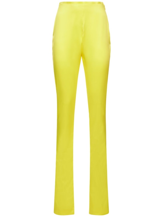 GCDS: Bling skinny pants w/ low back