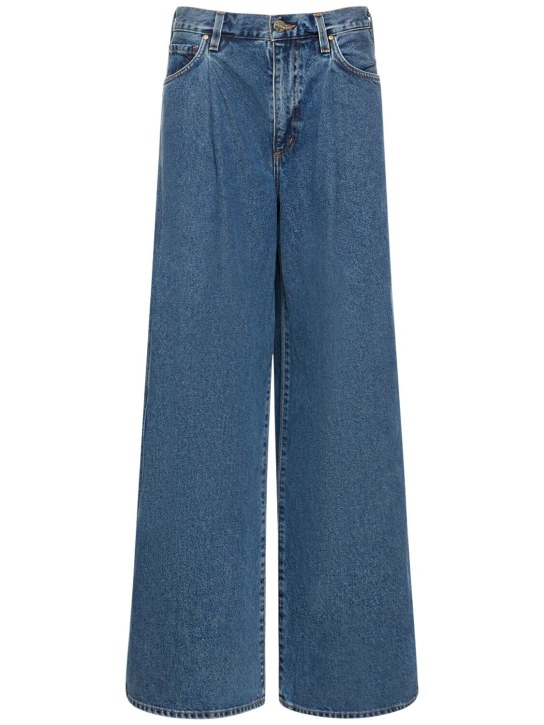 Goldsign - The Atticus wide leg cotton jeans