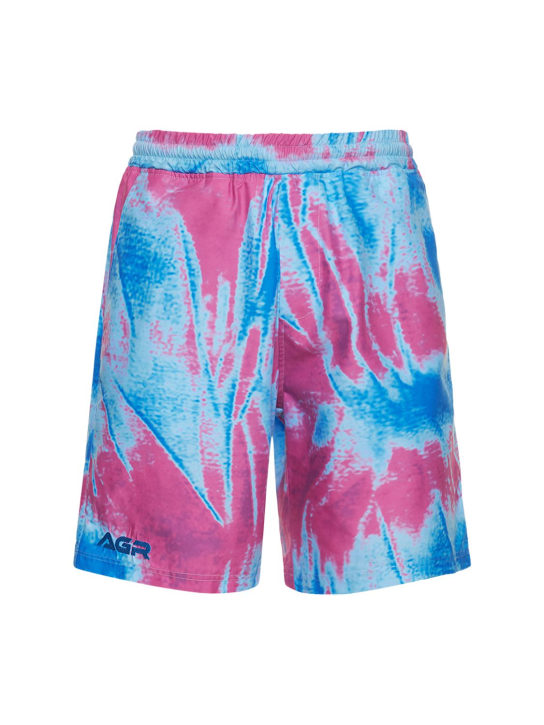 Agr: Short de bain en nylon imprimé