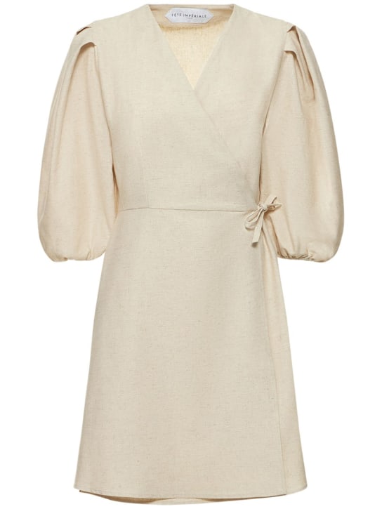 FÊTE IMPÉRIALE - Eurydice cotton blend long sleeve dress