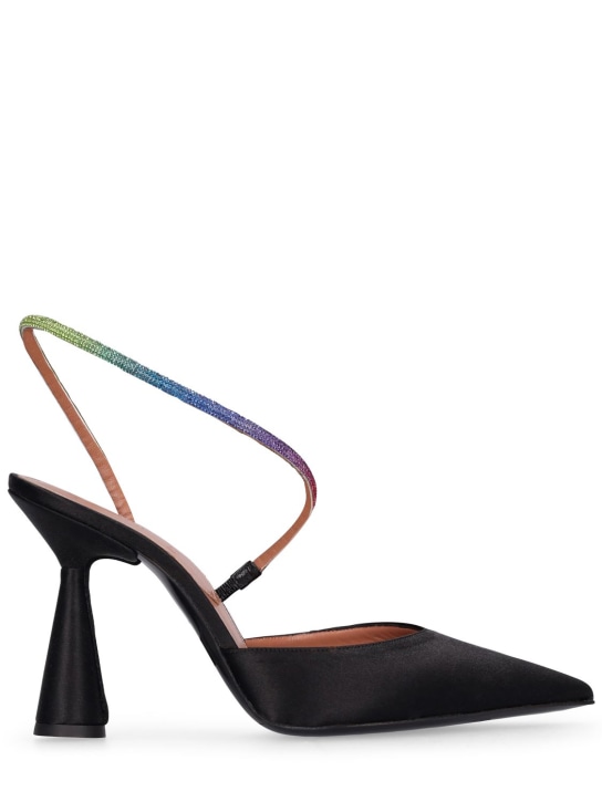 D'accori - 100mm hohe Pumps aus Satin „Saturn“