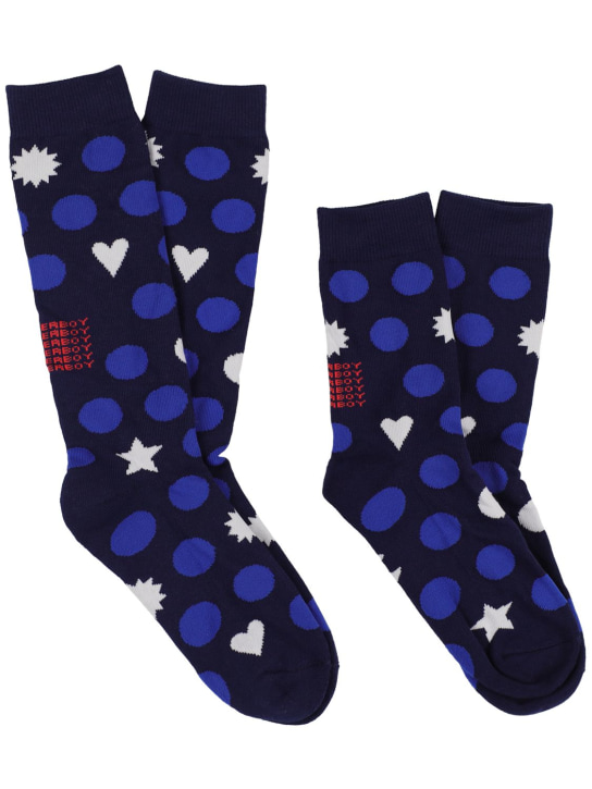 Charles Jeffrey LOVERBOY - HEMD AUS BAUMWOLLMISCHUNG MIT SYMBOLDRUCK