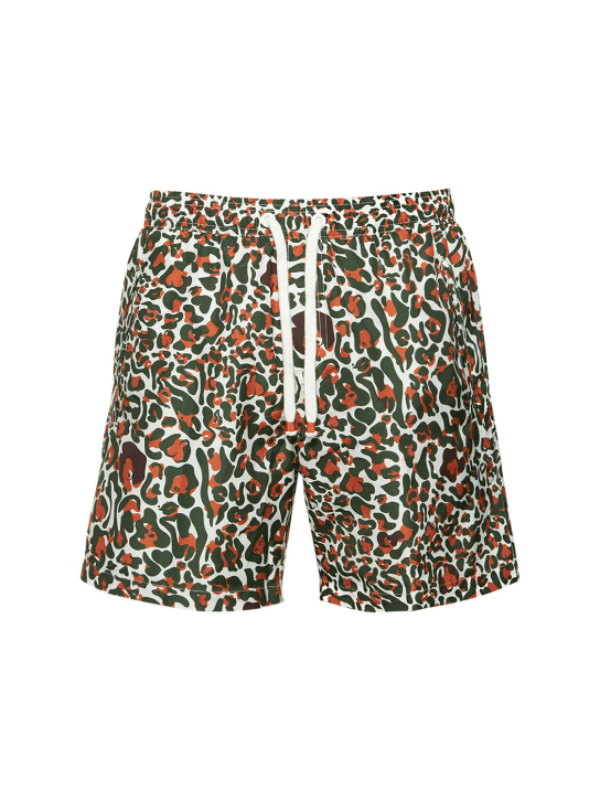 SAM DIEGO - BADESHORTS AUS TECHNOSTOFF „RAQUETE“
