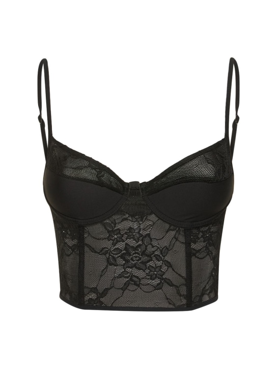 Leslie Amon: Top bustier 90s stretch