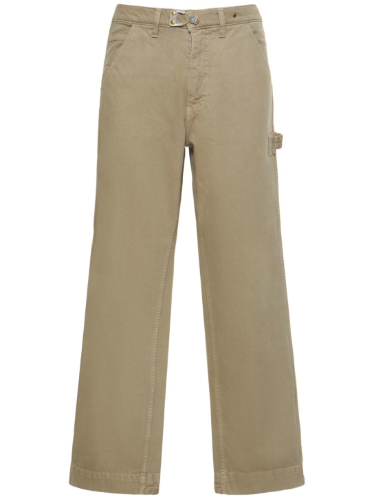 Objects Iv Life - Jeans baggy fit in denim di cotone 27cm