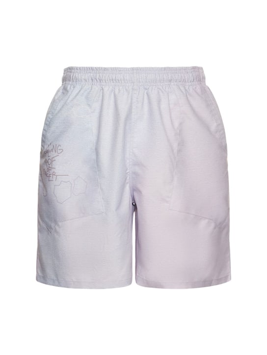 Objects Iv Life: Recycelte Poly-Badeshorts „Patina“