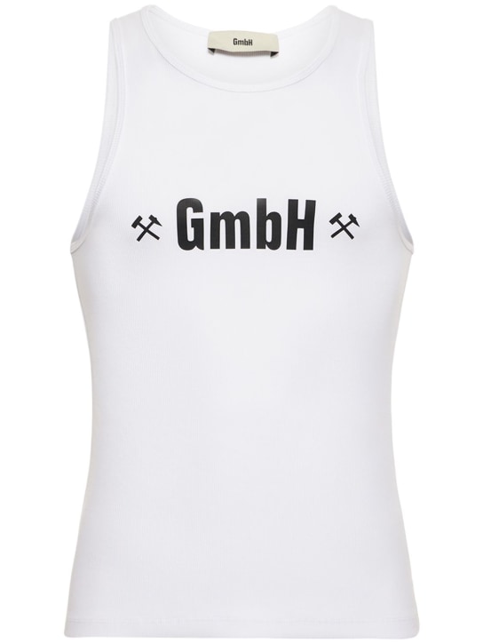 GmbH: TANKTOP AUS BIOBAUMWOLLE MIT LOGO