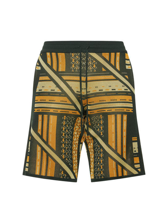 Ahluwalia - Shorts in maglia di viscosa jacquard