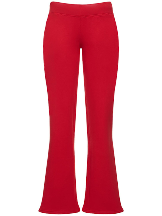 Pantalon en jersey de coton imprimé logo