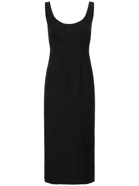 Roland Mouret - Midikleid aus Seide und Wolle