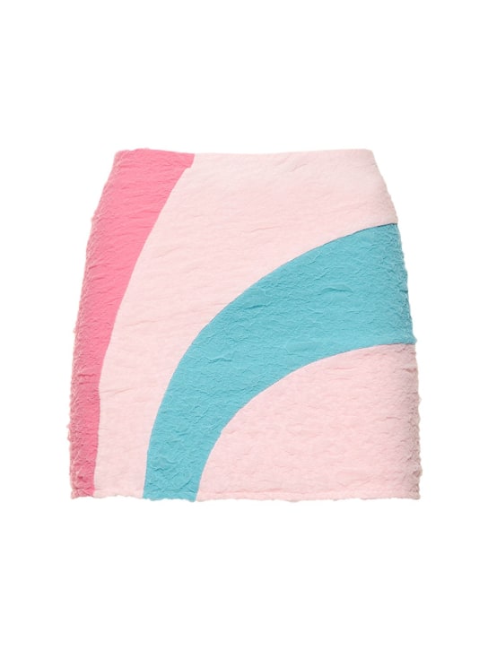 Andersson Bell - Jupe courte en coton stretch Candy