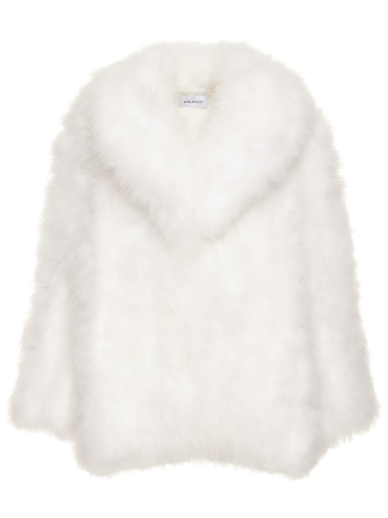 16arlington - Circe feathered short coat
