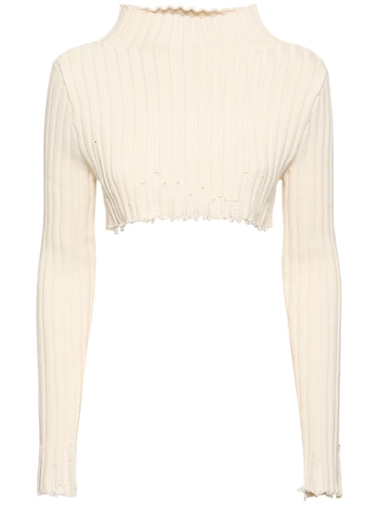 Interior - Trinity cotton blend long sleeved top