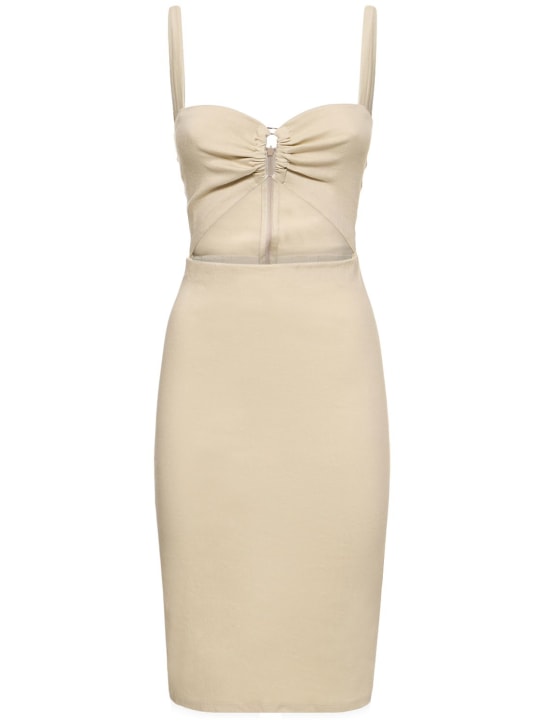 Anemos - The Tortoise stretch linen midi dress
