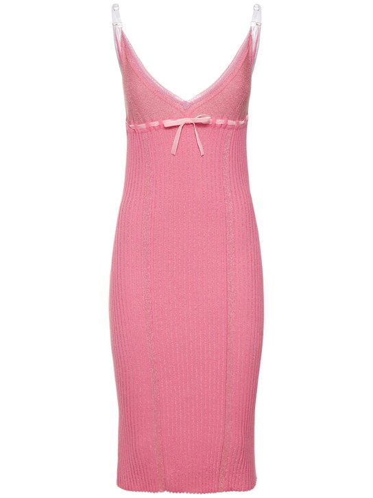 Cormio: Naomi knitted cotton blend midi dress