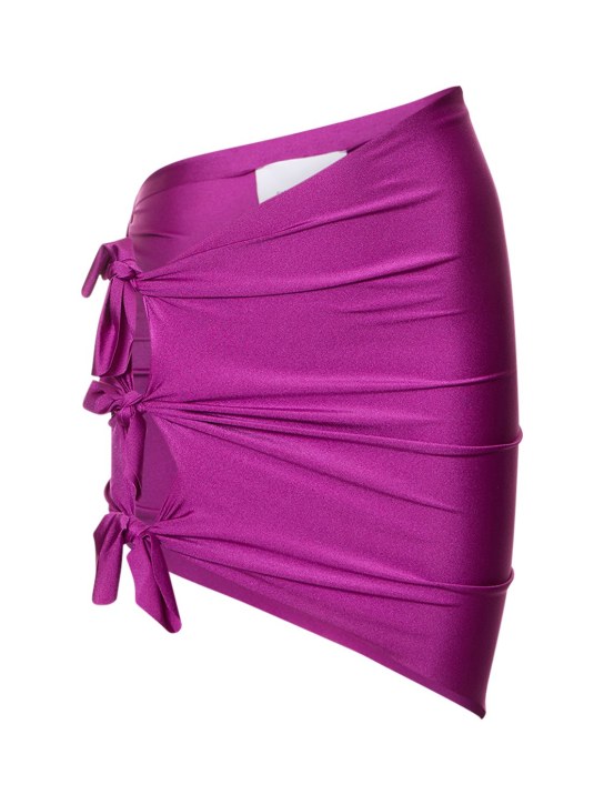 Sami Miro Vintage: Asymmetrischer Stretch-Minirock