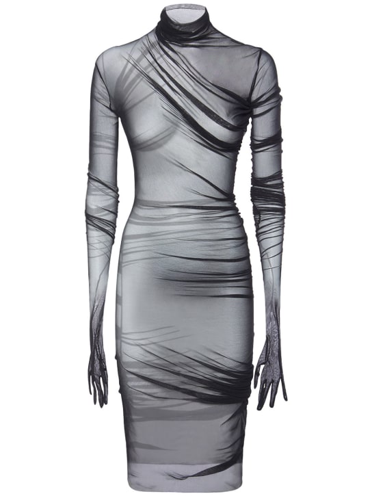 Ann Demeulemeester - Langes Kleid aus Tüll „Ellie“