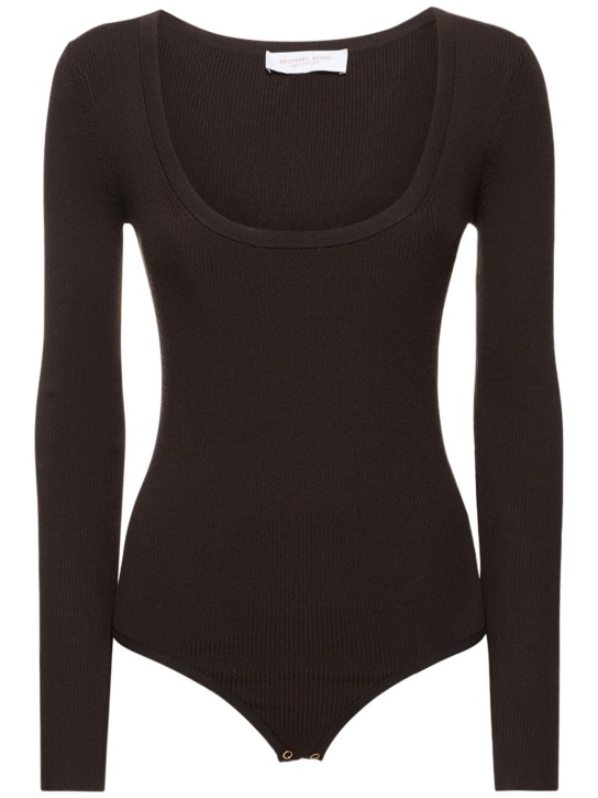 Michael Kors Collection: Body en maille de laine mélangée