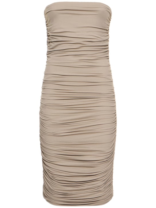 Michael Kors Collection - Vestito midi in jersey di viscosa stretch