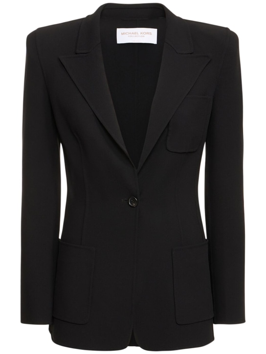 Michael Kors Collection - Giacca in crepe di lana stretch