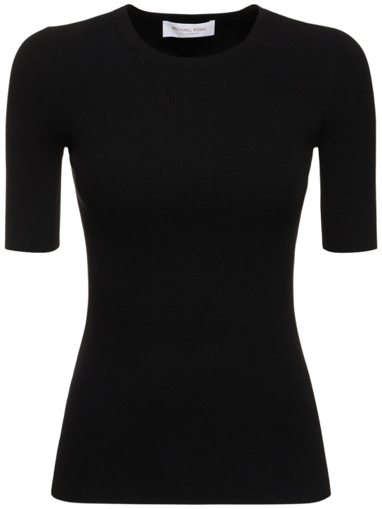 Michael Kors Collection - Maglia in viscosa a costine