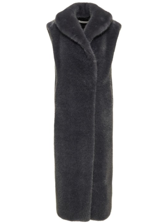 Philosophy Di Lorenzo Serafini: Gilet long en peluche