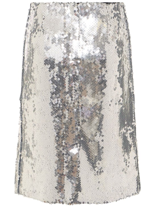 16arlington - Jupe midi en sequins Wile