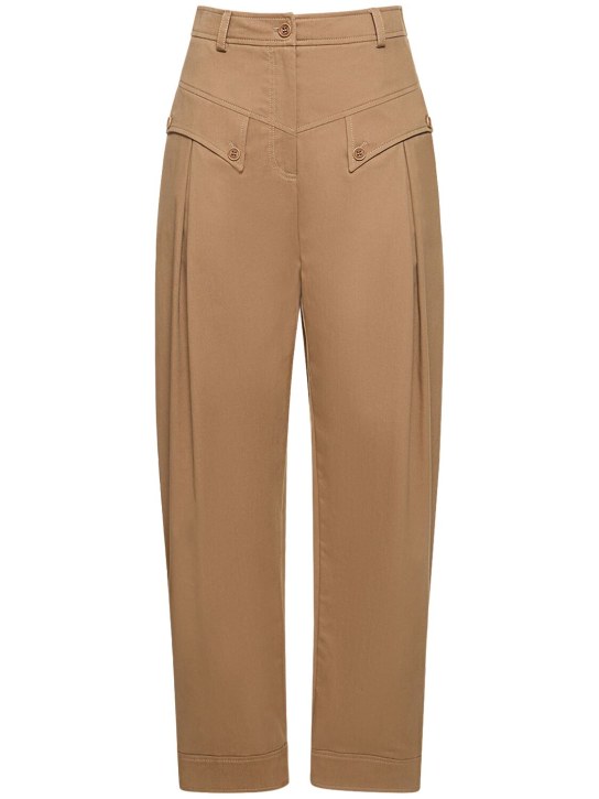 Alberta Ferretti - Ballonhose aus Baumwollgabardine