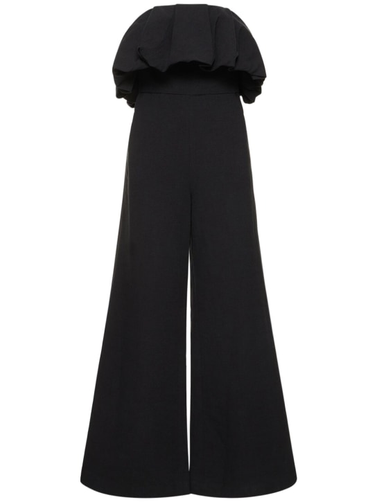 SIMKHAI - Jumpsuit aus Baumwolle und Leinen
