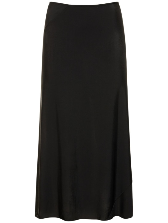 Jil Sander - Jupe midi en jersey de viscose