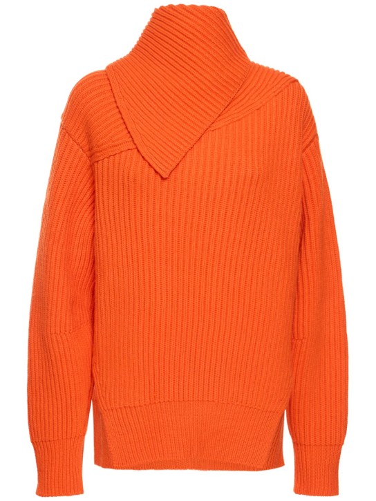 Jil Sander: Maglia in lana superfine