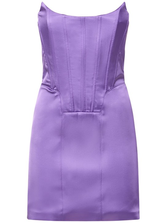 Giuseppe Di Morabito - Vestito in raso stretch con bustier