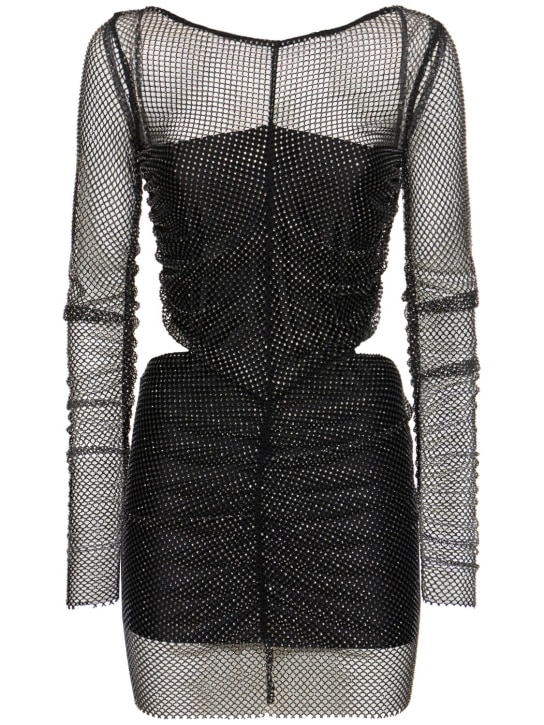 Giuseppe Di Morabito - Vestito in mesh con ricami
