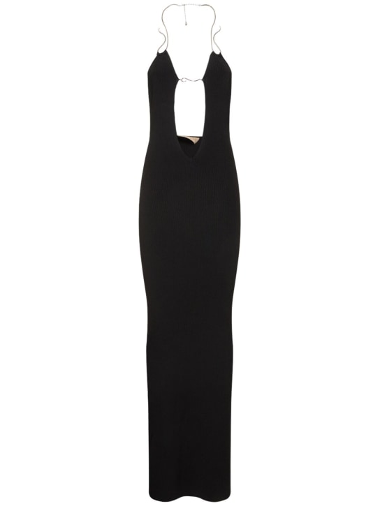 Aya Muse - Robe longue en jersey de viscose Mirabi