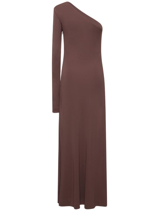 Bite Studios: Robe longue en jersey de viscose Point