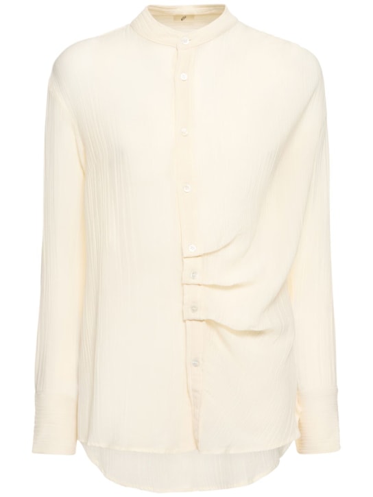 Bite Studios: Georgette organic cotton & silk shirt