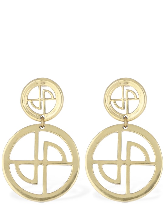 Patou - JP Coin drop earrings